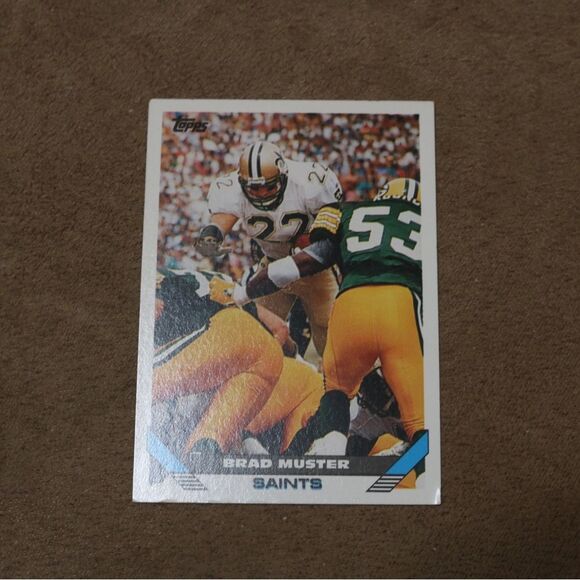 Brad Muster #478 Football Card - Picture 1 of 2